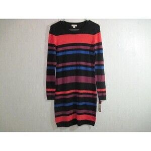 Merona Womens Sweater Dress Size XS Striped New With Tags Soft